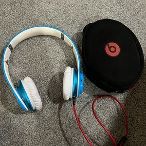 Beats Solo-First edition turquoise headphones